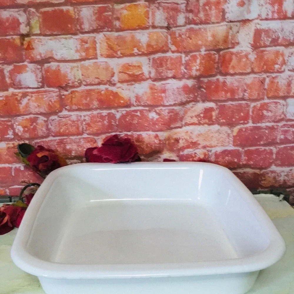 Vintage 70s Corningware Spice of Life Open Roaster A-21